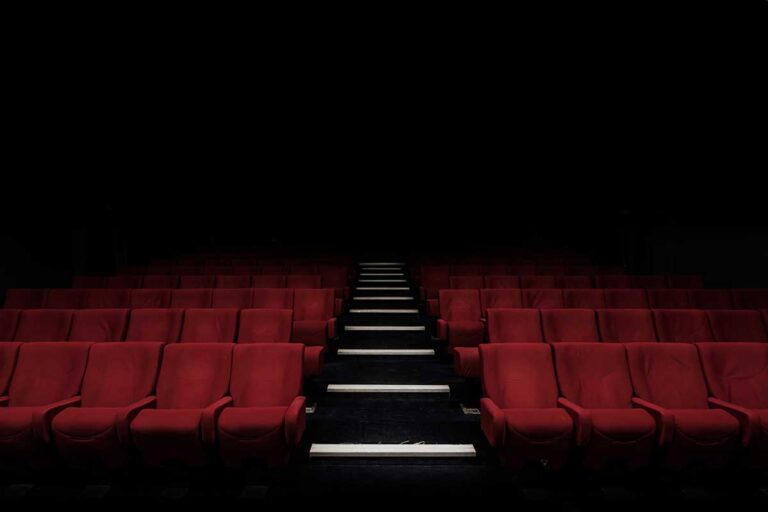 Empty cinema seats